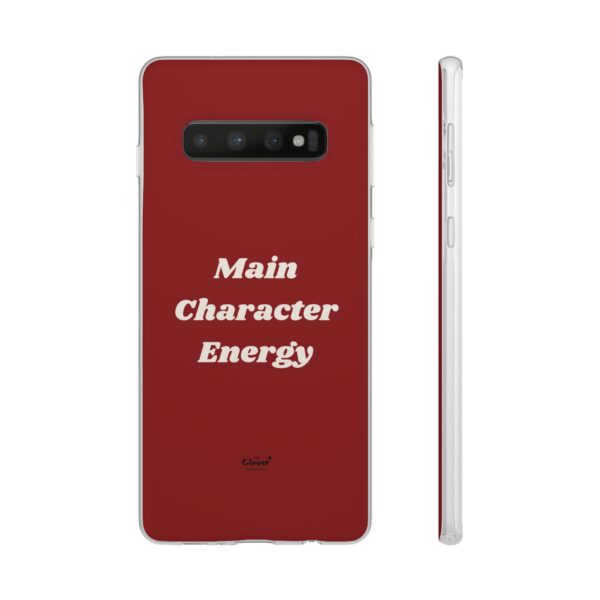 Main Character Energy Flexi Phone Case – Stylish & Protective Cover for Trendsetters - Image 4