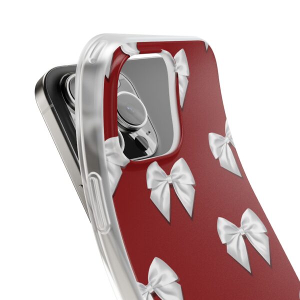 Chic Bow-Patterned Flexi Case for Stylish Protection - Image 3