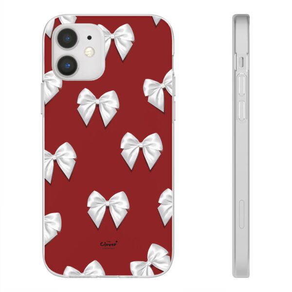 Chic Bow-Patterned Flexi Case for Stylish Protection - Image 25