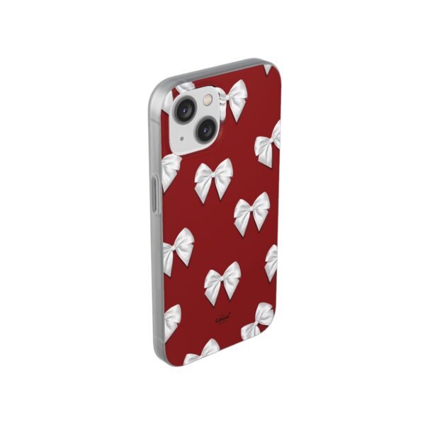 Chic Bow-Patterned Flexi Case for Stylish Protection - Image 174