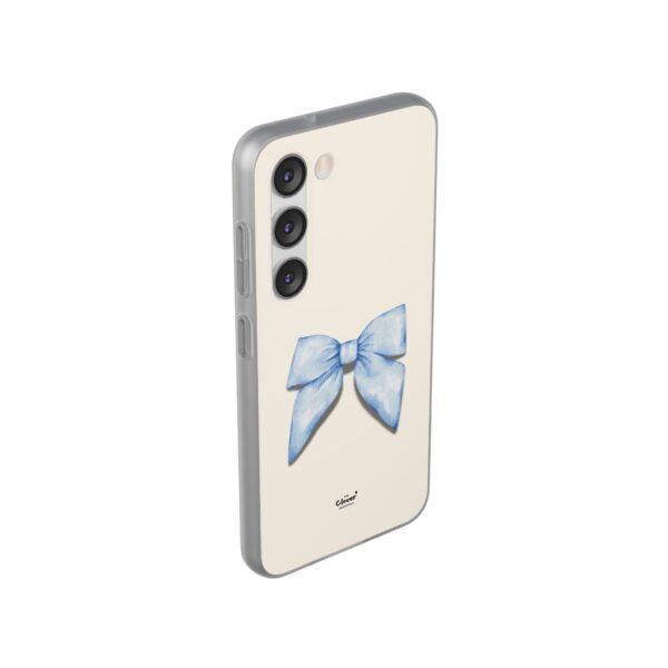 Elegant Blue Bow Design Flexi Case for Stylish Phone Protection - Image 162