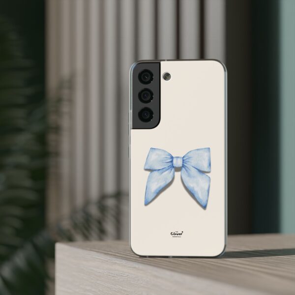 Elegant Blue Bow Design Flexi Case for Stylish Phone Protection - Image 137