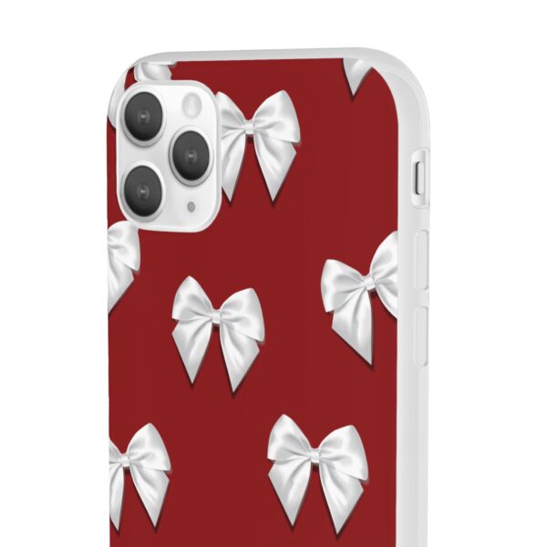 Chic Bow-Patterned Flexi Case for Stylish Protection - Image 20