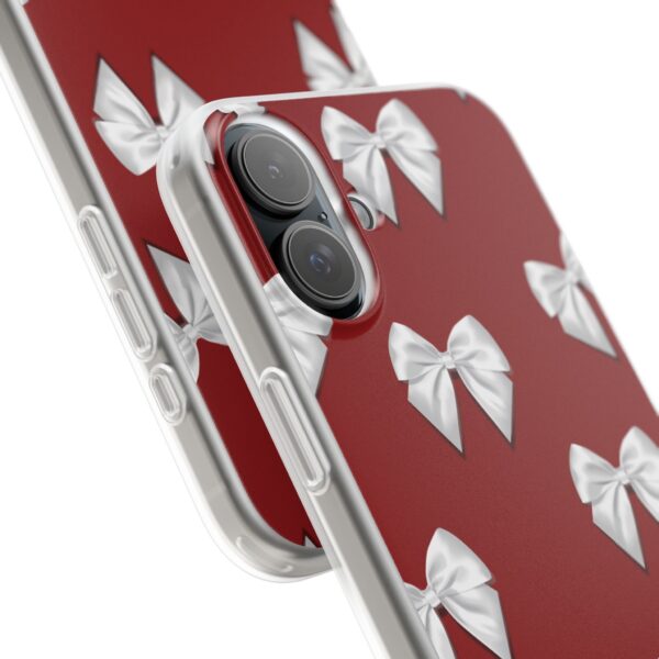 Chic Bow-Patterned Flexi Case for Stylish Protection - Image 239