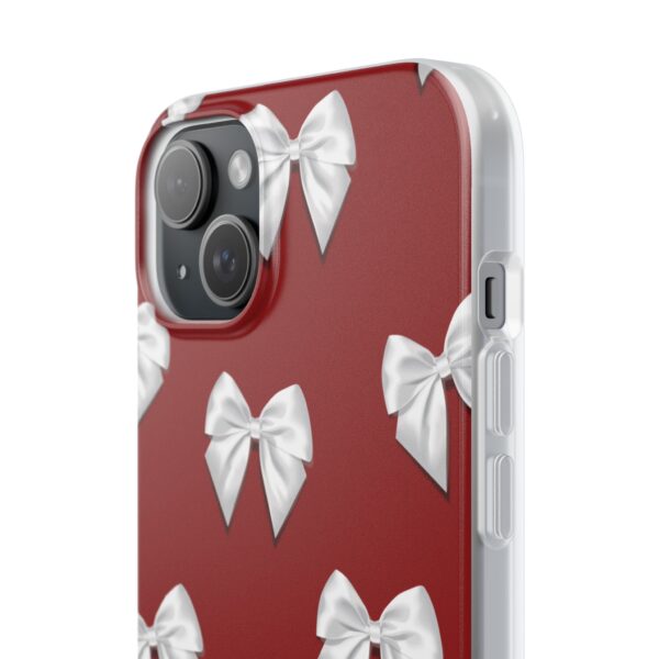 Chic Bow-Patterned Flexi Case for Stylish Protection - Image 227