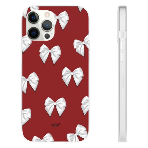 Chic Bow-Patterned Flexi Case for Stylish Protection - Image 31