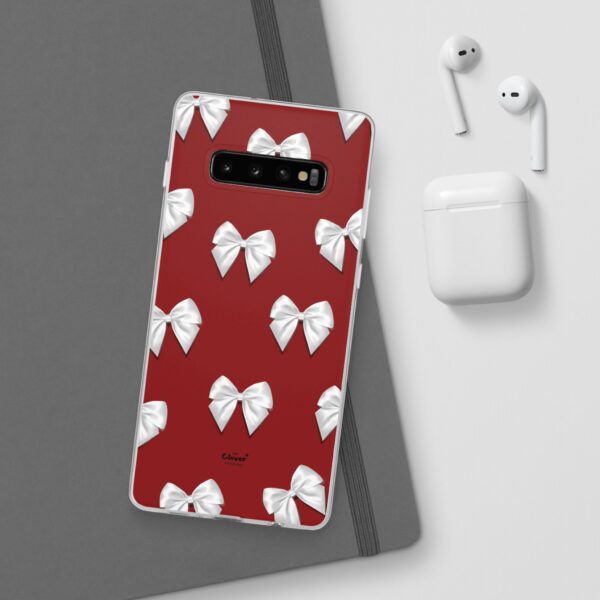 Chic Bow-Patterned Flexi Case for Stylish Protection - Image 12