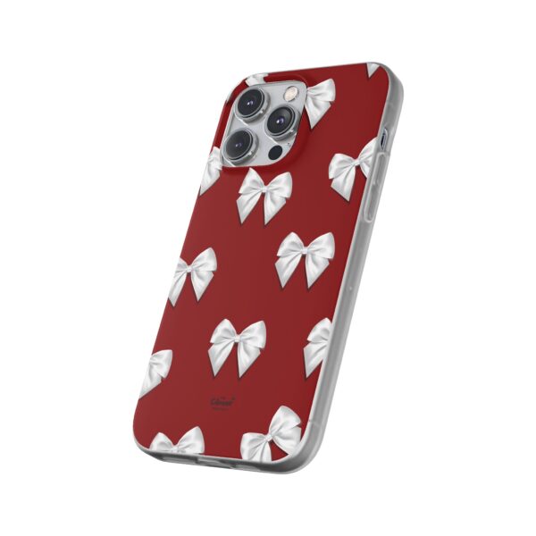 Chic Bow-Patterned Flexi Case for Stylish Protection - Image 159