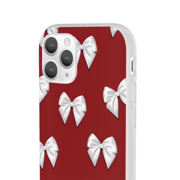 Chic Bow-Patterned Flexi Case for Stylish Protection - Image 17