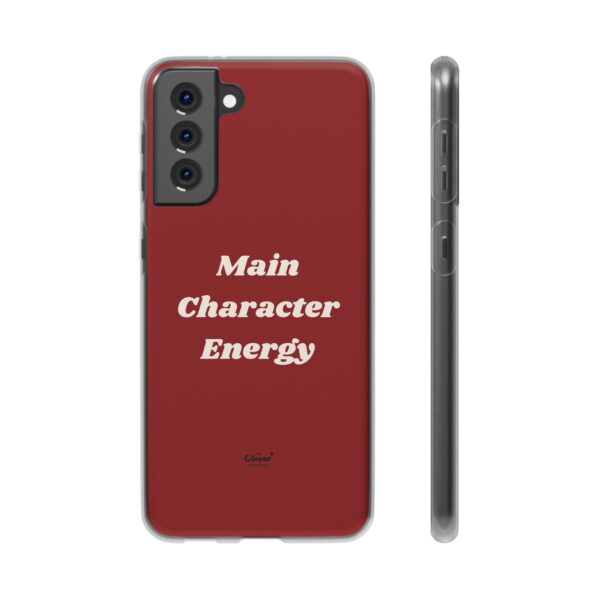 Main Character Energy Flexi Phone Case – Stylish & Protective Cover for Trendsetters - Image 115