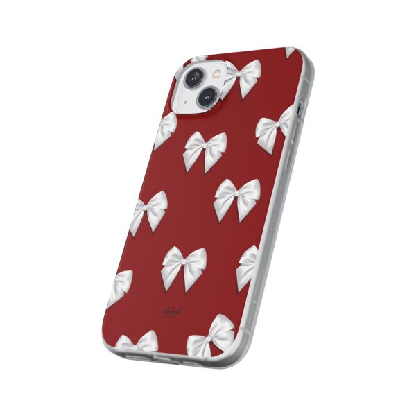 Chic Bow-Patterned Flexi Case for Stylish Protection - Image 155