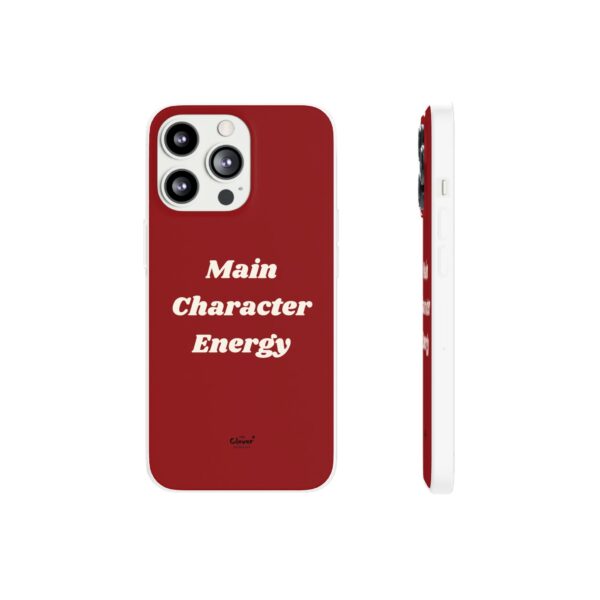 Main Character Energy Flexi Phone Case – Stylish & Protective Cover for Trendsetters - Image 80