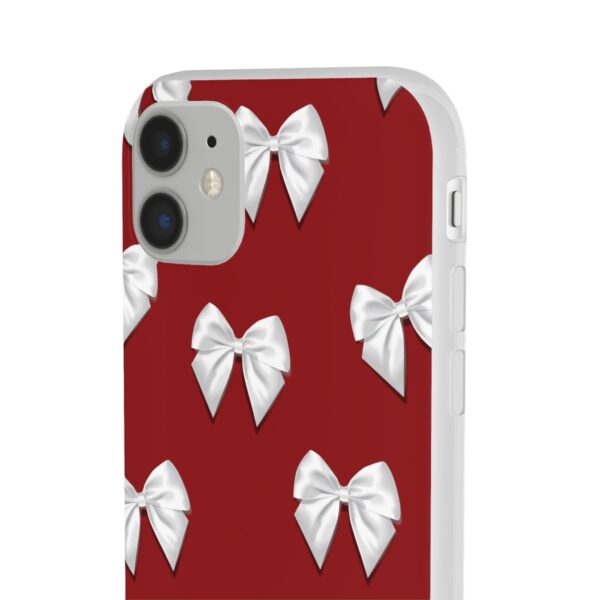 Chic Bow-Patterned Flexi Case for Stylish Protection - Image 47