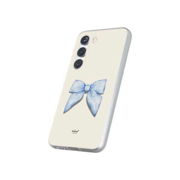 Elegant Blue Bow Design Flexi Case for Stylish Phone Protection - Image 163