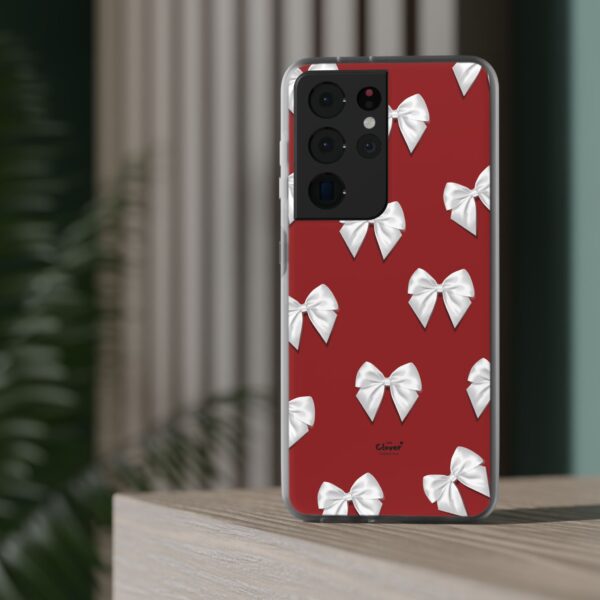 Chic Bow-Patterned Flexi Case for Stylish Protection - Image 110