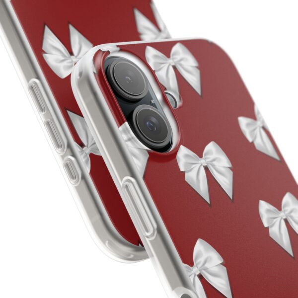 Chic Bow-Patterned Flexi Case for Stylish Protection - Image 236