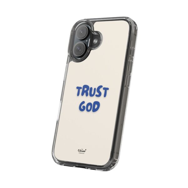 Inspirational Clear Phone Case - "Trust God" - Image 65