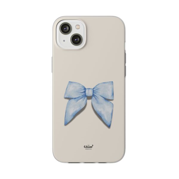 Elegant Blue Bow Design Flexi Case for Stylish Phone Protection - Image 152