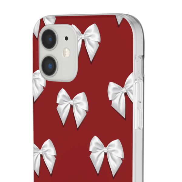 Chic Bow-Patterned Flexi Case for Stylish Protection - Image 26