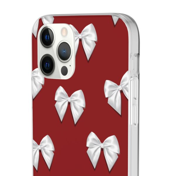 Chic Bow-Patterned Flexi Case for Stylish Protection - Image 59