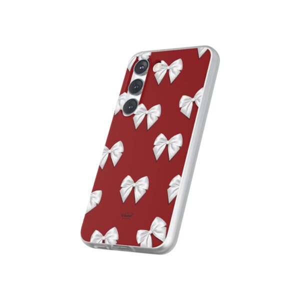 Chic Bow-Patterned Flexi Case for Stylish Protection - Image 163