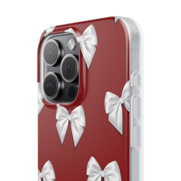 Chic Bow-Patterned Flexi Case for Stylish Protection - Image 231