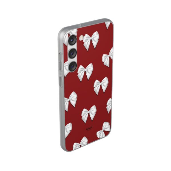 Chic Bow-Patterned Flexi Case for Stylish Protection - Image 166